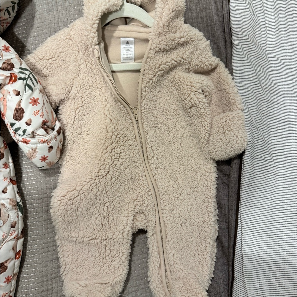Baby GAP- Cozy Cream Sherpa Baby One Piece